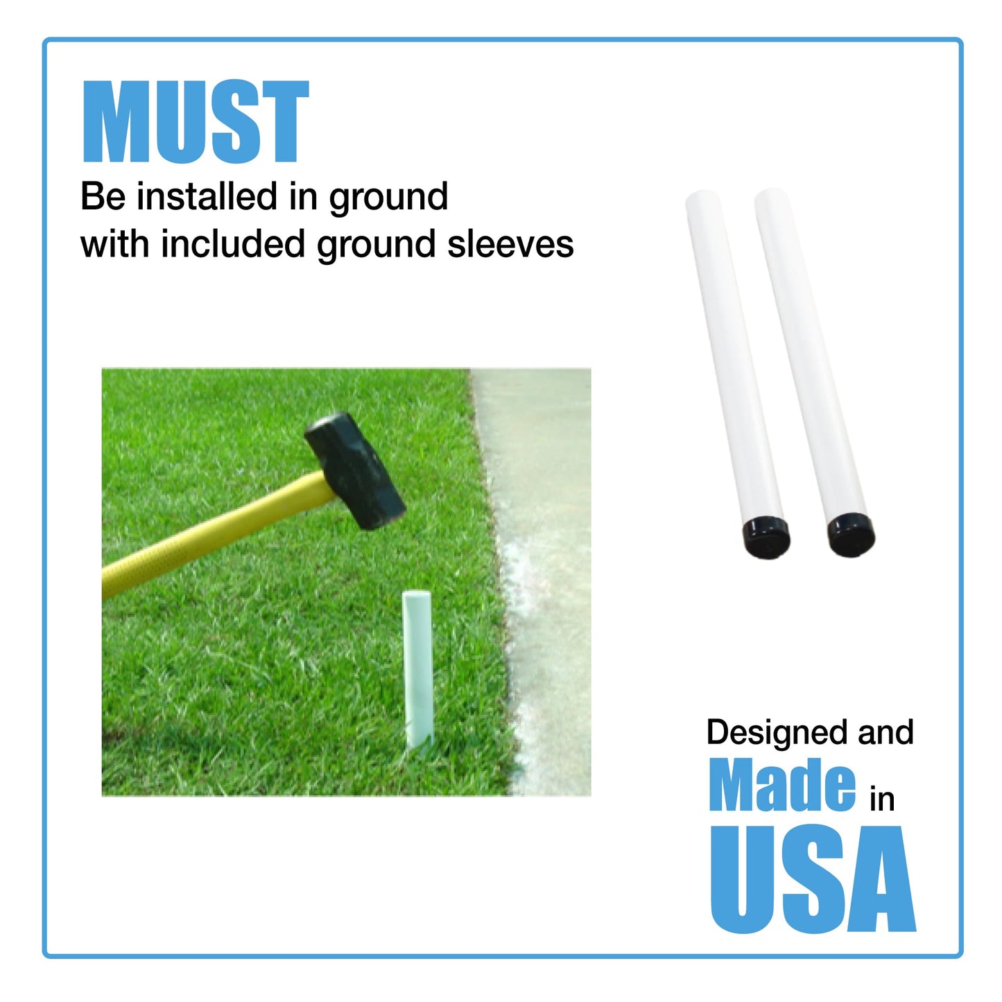 Kidkusion Retractable Driveway Guard | Adjustable Up to 25 Ft. | Visual Boundary for Playtime Safety | Black | Made in USA