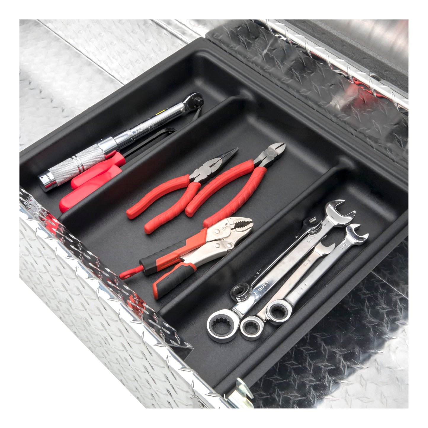 UWS EC10561 72-Inch Heavy-Wall Aluminum Truck Tool Box, RigidCore Lid