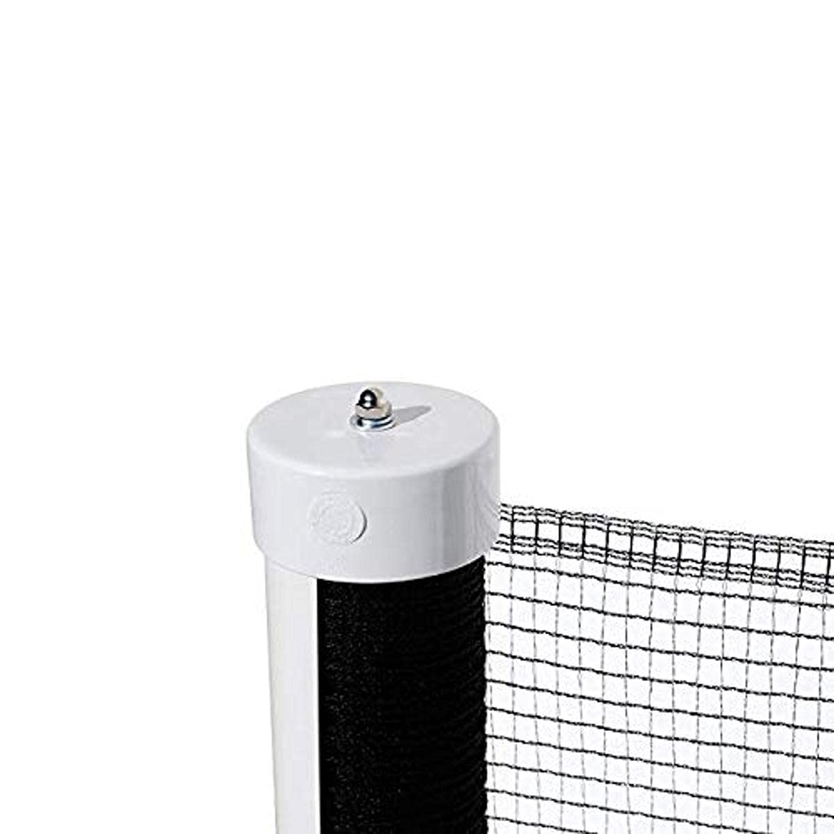 Kidkusion Retractable Driveway Guard | Adjustable Up to 25 Ft. | Visual Boundary for Playtime Safety | Black | Made in USA