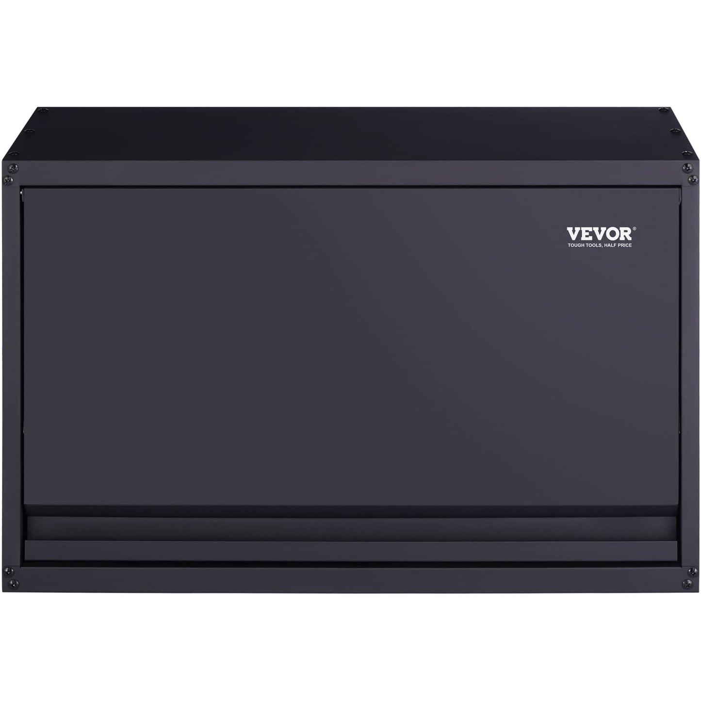 VEVOR Metal Storage Cabinet, 120lbs Load Capacity per Shelf, 20'' Tall Wall-Mounted Powder-Coating Steel Garage Cabinet with Adjustable Shelf, Press to Close & Open Door Perfect for Office Garage Tool