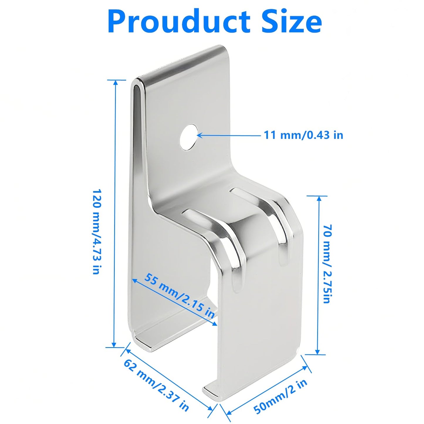 BiJun 4 Wheel Trolley Assembly Roller Strut Channel Trolley, Heavy Duty Box Rail Hanger Brackets Use to Mount for a Barn Door