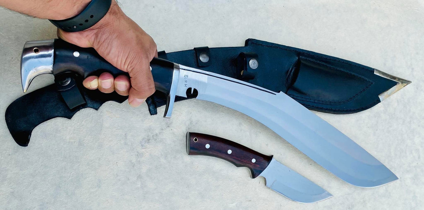EGKH 16" Blade American Eagle EUK Kukri - High Carbon Steel Khukuri or Khukris Knife - Handmade in Nepal