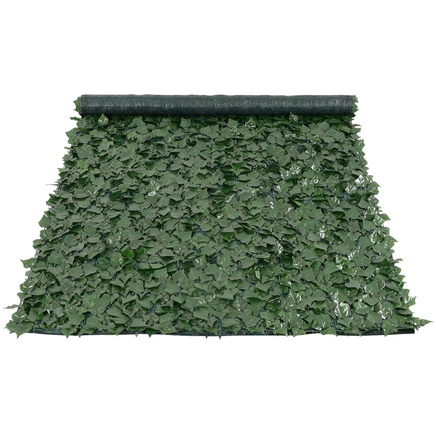 VEVOR Artificial Ivy Privacy Fence Screen, 59 x 118 in Faux Ivy Vine Leaf Hedges Fence, Greenery Privacy Fence with Mesh Cloth Backing, Green Wall Decoration for Outdoor Garden, Yard, Balcony