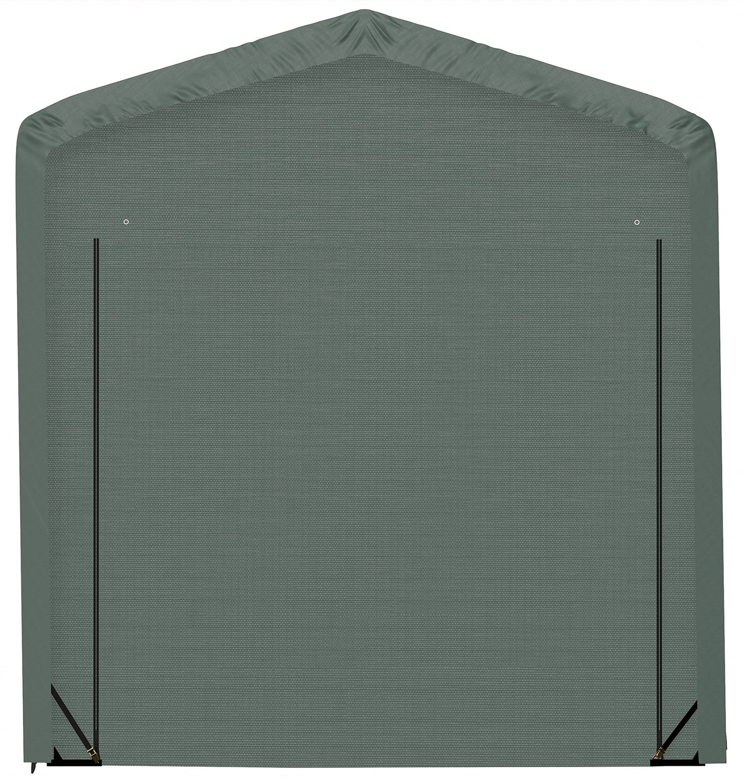 ShelterLogic ShelterTube Garage & Storage Shelter, 14' x 36' x 16' Heavy-Duty Steel Frame Wind and Snow-Load Rated Enclosure, Green