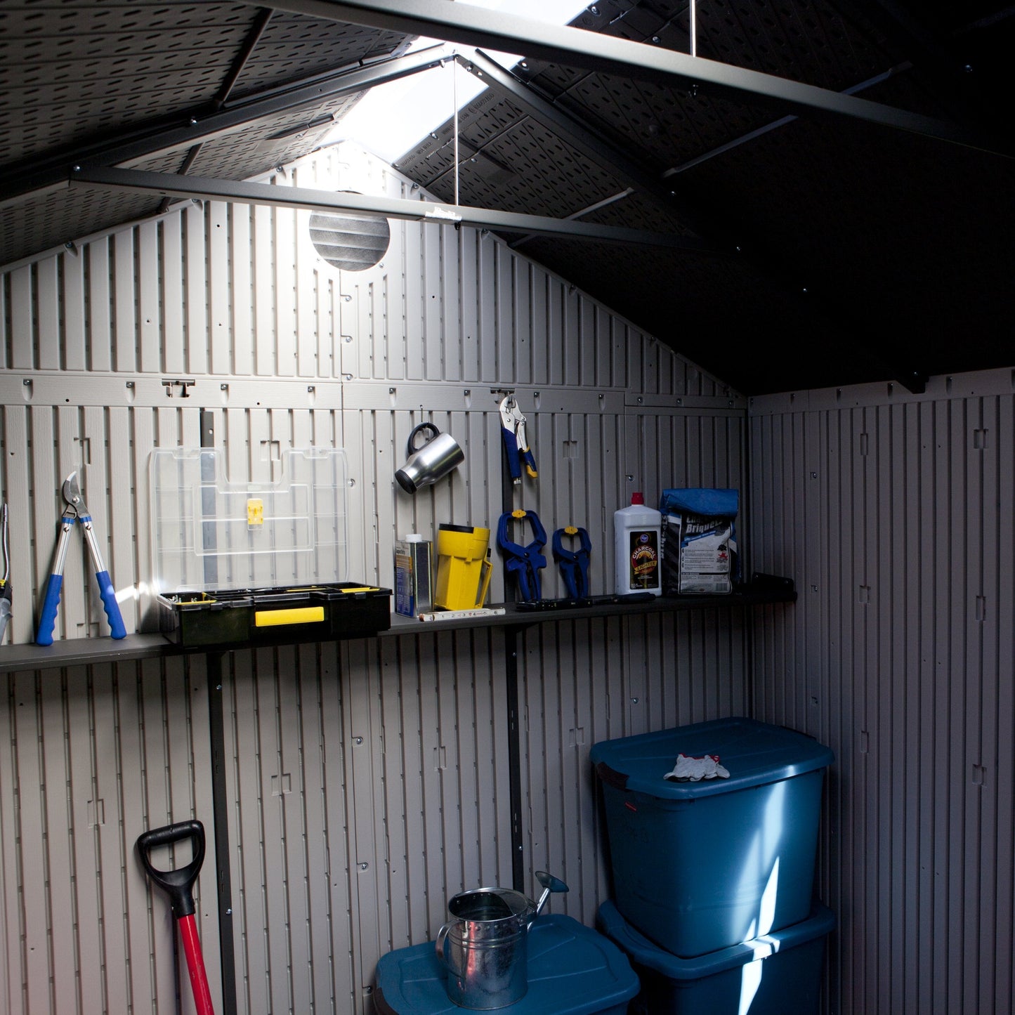 Lifetime 8 Ft. x 10 Ft. Outdoor Storage Shed
